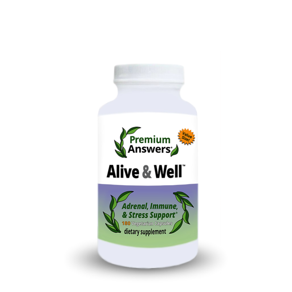 Alive & Well 180 Vegetarian Capsules Premium Answers, Premium Answers®