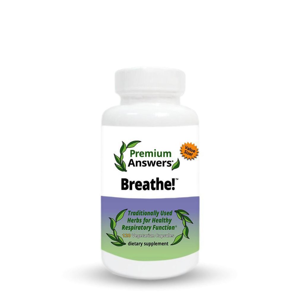 Breathe! 120 Vegetarian Capsules Premium Answers®