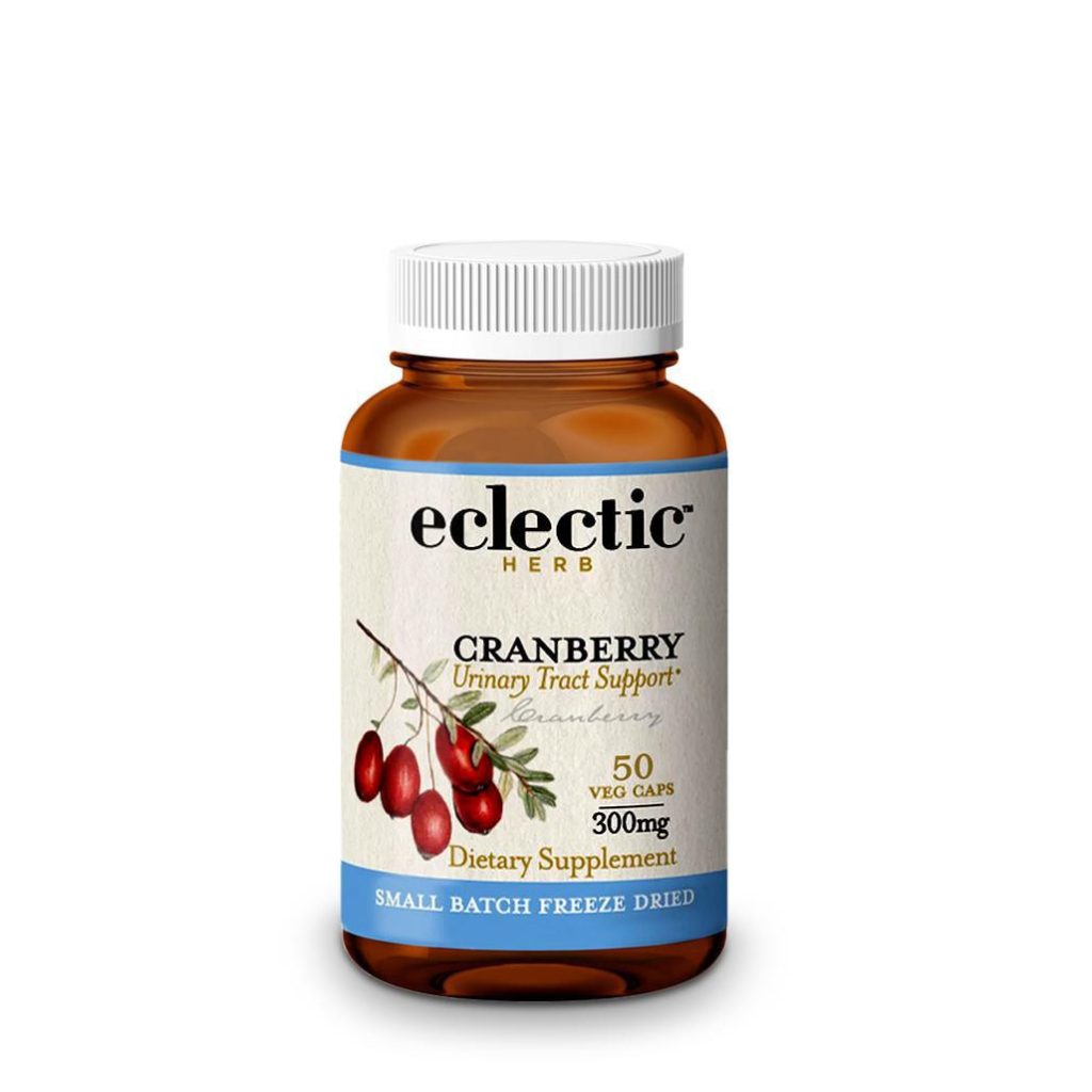 Cranberry 300 mg 50 Veg Caps Eclectic Herb