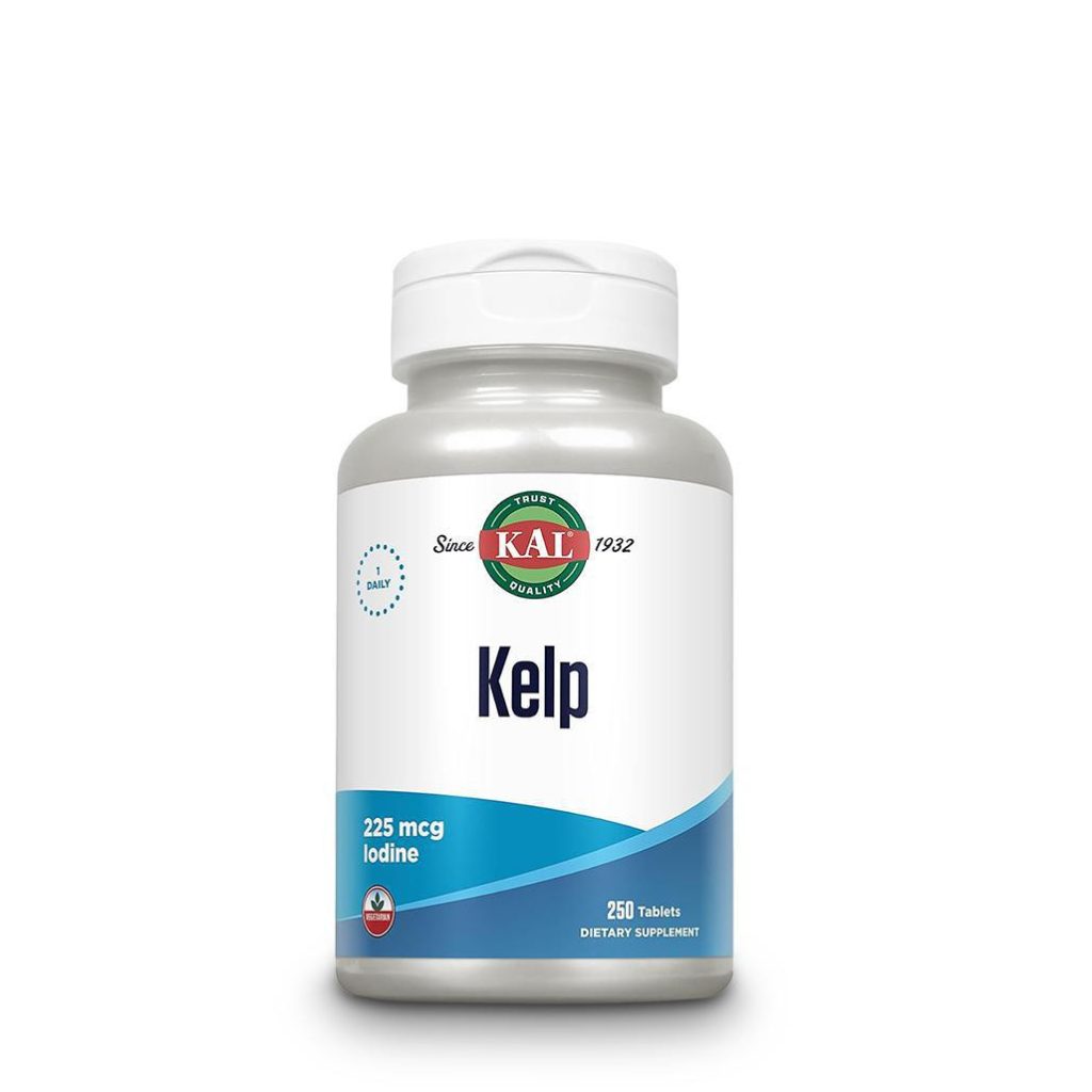 Kelp Iodine Vegetarian 250 Tablets KAL