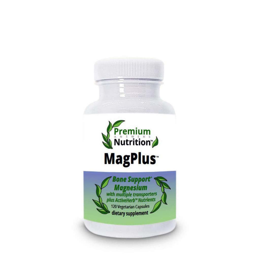 MagPlus Magnesium 120 Vegetarian Capsules Premium Answers®