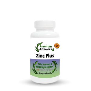 Zinc Plus 120 Vegetarian Capsules Premium Answers, Premium Answers®
